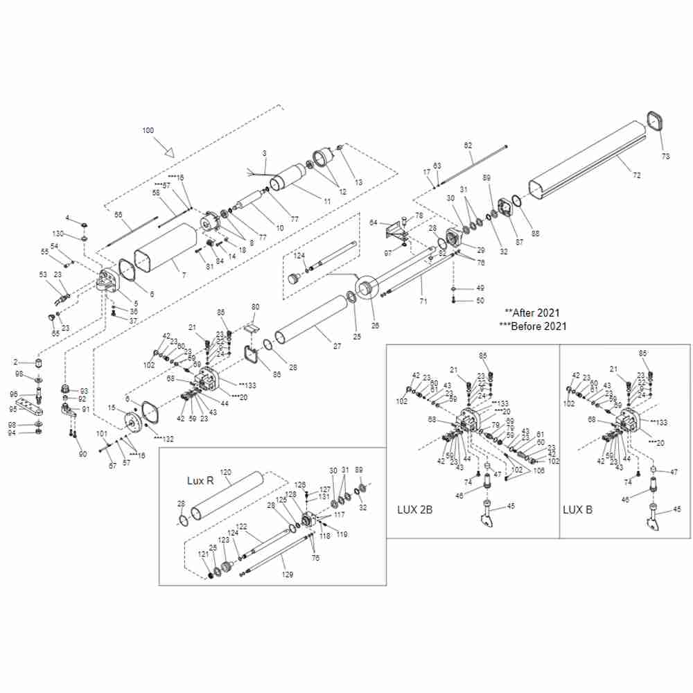 Bft – 2610453 – Sp Viterie Lux Für Ersatzteile Und Wartung Von Bft-automatisierungen
