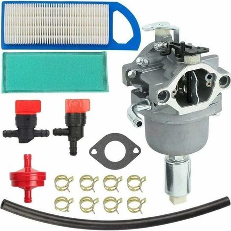 Briggs & Stratton Vergaser 594593 591731 590400 796078 498811 794161 795477 14,5 21 Ps, Luftfilter- Und Kraftstoffleitungsdichtungssatz