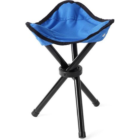 (blau) Faltbarer Campinghocker, Ultraleicht Und Tragbar, Robust Und Bequem, Ideal Zum Angeln, Wandern, Gärtnern, Für Den Strand Und Andere Aktivitäten.