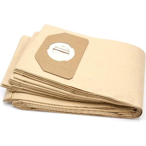 10 Beutel, Kompatibel Mit Kärcher A2204/a2656/3300 Papier, Braun, 815 X 230 X 2 Mm, 70 G