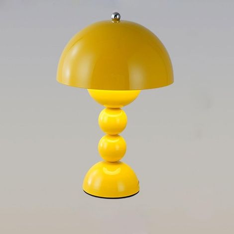 Nachttischlampe, Nachtlicht Und Tischlampe, Schlafzimmer-nachtlicht, Dekorative Stimmungsleuchte, Nordische Pilz-tischlampe (farbe: Gelb, Größe: Warmes Licht)