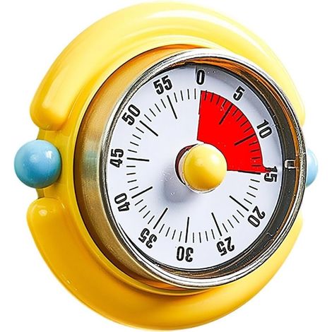 60-minuten-visualtimer Mit Magnetischem Saugnapf, Countdown-wecker, Visuelle Anzeige, Ideal Für Den Kochunterricht.
