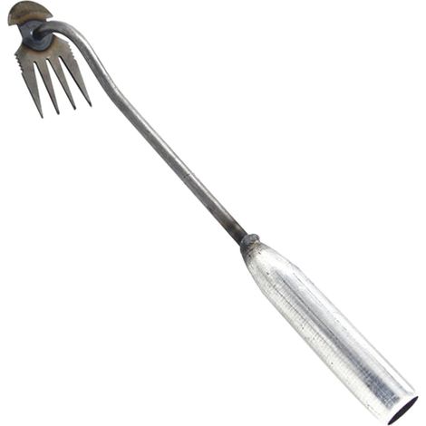 (eisengriff, Vier Zinken) Handwerkzeuge Für Unkrautbekämpfungsmaschinen. Handwerkzeuge Zum Entfernen Von Unkrautwurzeln. Robuste Handwerkzeuge Zum Jäten Von Unkraut.