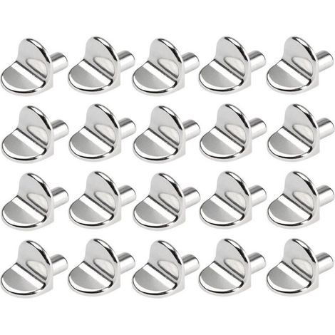 20 Stück 5 Mm Regalträger, Wandregalhalterungen, L-förmige Metall-regalträger, Für Möbel, Schränke, Regalschränke