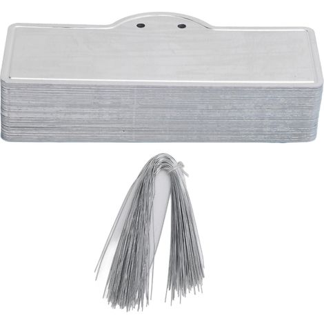 50 Stück Wasserfeste Etiketten Für Aluminium- Und Metallgläser