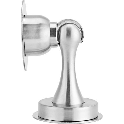 Magnetischer Türstopper Aus Edelstahl, Leistungsstarker Magnetischer Türstopper, Kein Bohren Erforderlich, Zur Wand- Und Bodenmontage