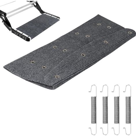 1-teilige Trittmatte Für Wohnmobile, Rutschfeste Matte Für Wohnmobilstufen, Zubehör Und Gadgets, Wohnwagenmatte, Campingmatte (grau)