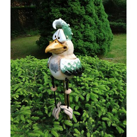 (grün) Exzentrische Hühnerfarm-dekoration, Skulptur Für Die Gartenlandschaft, Kunstharz-handwerkskunst