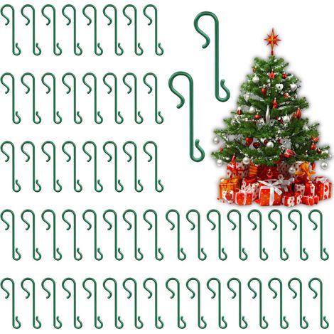(grün) 230 Stück Weihnachtsbaumhaken, S-förmige Weihnachtskugelhaken, Haken Für Weihnachtsschmuck, Aufhänger Für Weihnachtskugeln, Aufhänger Für Weihnachtsbäume, Weihnachtsgirlanden, Weihnachtsranken