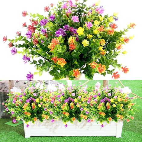 Sets Künstlicher Pflanzen In Verschiedenen Stilen, Künstliche Blumen, 35 Cm, Für Gartenpartys, Hochzeiten Und Andere Gartendekorationen