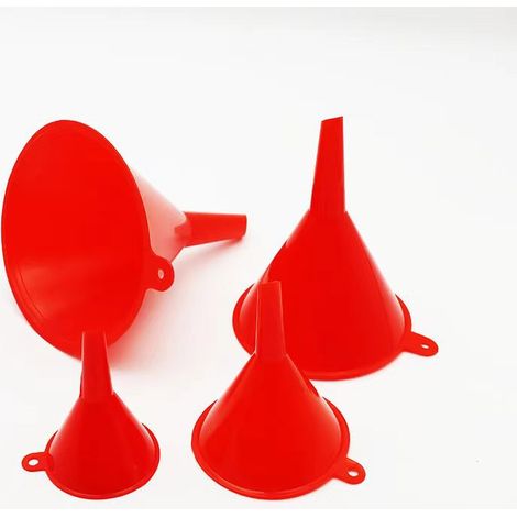 Set Mit 4 Trichtern, Kunststoff, 50/75/100/125 Mm