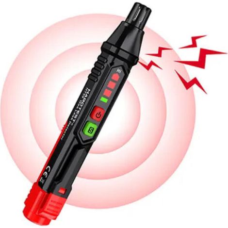 Gaswarngerät Für Haus Und Wohnmobil – Erkennt Methan, Propan Und Mehr (inkl. 2 Batterien, Aufbewahrungstasche) Rot
