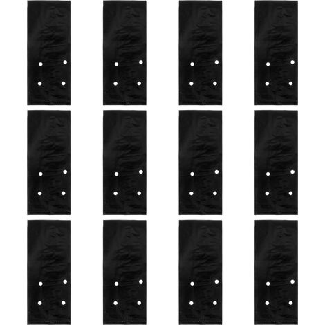 Packung Mit 100 (25 X 17 X 0,1 Cm) Kunststoff-pflanzbeuteln Mit Atmungsaktiven Löchern Für Gartenpflanzen