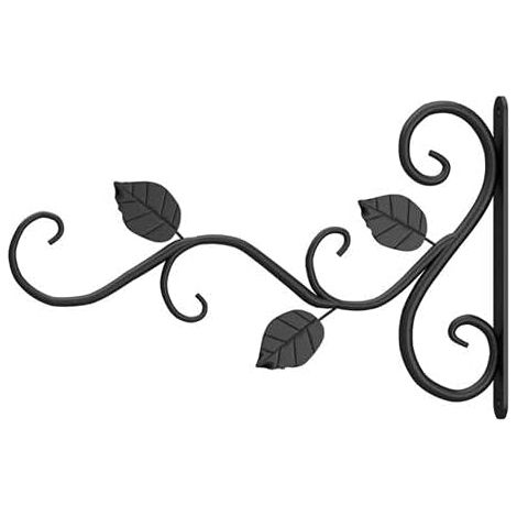 Hängender Pflanzenampel Im Europäischen Stil, Wandhaken, Blumentopf-laternenaufhänger Aus Eisen Für Garten, Terrasse Und Innenbereich