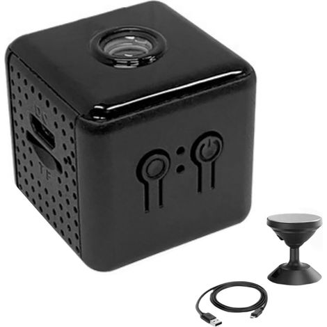 Mini-hd-wlan-kamera (1080p), Kabellose Sicherheitskamera, Bewegungserkennung, Nachtsicht, 2,4-ghz-wlan