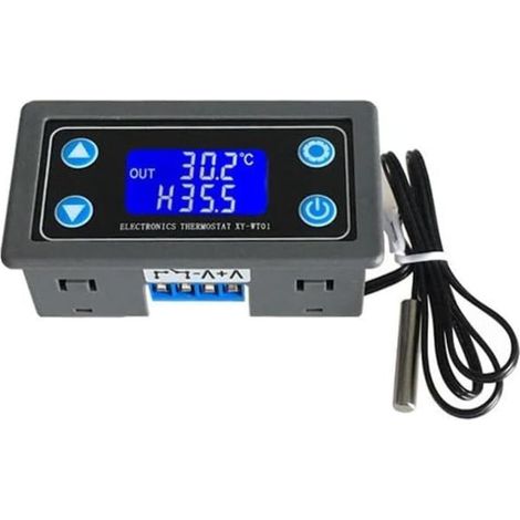 12v/24v Digitaler Temperaturregler, Hochpräzises Temperaturregelungsmodul, Kühl- Und Heizautomatik, Marke: Taikuwu