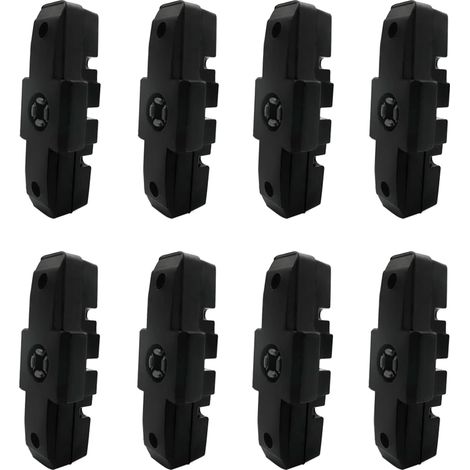 Stück (4 Paar), Schwarze 50-mm-fahrradbremsbeläge, Passend Für Magura Hs Hs11 Hs22 Hs24 Hs33
