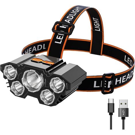 Superhelle, Wiederaufladbare Led-taschenlampen Mit Um 90° Verstellbarem Lichtstrahl, 4 Beleuchtungsmodi, Wasserdicht Und Rutschfest, Geeignet Für Expeditionen, Camping, Nachteinsätze Und Reiten.