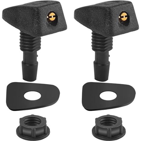 Set Mit 2 Scheibenwaschdüsen Für Autos, Universelle Scheibenwaschdüse, Wischerdüse