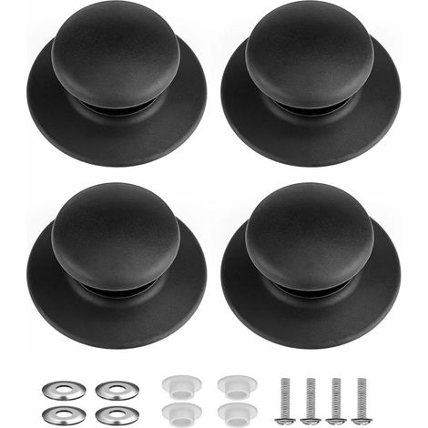 Set Mit 4 Praktischen Ersatzgriffknöpfen Für Slow-cooker-deckel Und Komfortablen Griffen