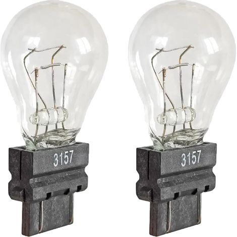 Transparente 2x 3157 12v P21 5w Klare Zweifadenlampen Für Amerikanische Und Asiatische Autos, Rückfahrscheinwerferbox