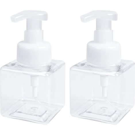 2-teiliger Schaumseifenspender, 250 Ml Leere Pumpflaschen Für Handseife, Küche Oder Bad, Gesichtsreiniger