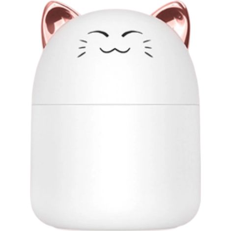 250 Lm Home Deco Factory Kawaii Katzen-led-öldiffusor, Bezauberndes Design, Mehrfarbige Led-beleuchtung, Für Entspannende Atmosphäre Zu Hause, Kompakte Größe