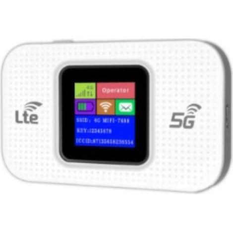 4g Lte Mobiler Wlan-hotspot, 150 Mbit/s Wlan-router Mit Sim-kartensteckplatz, Kompatibel Mit B1/b3/b7/b8/b20/b38/40/41, Lte-modemrouter Für Bis Zu 10 Benutzer