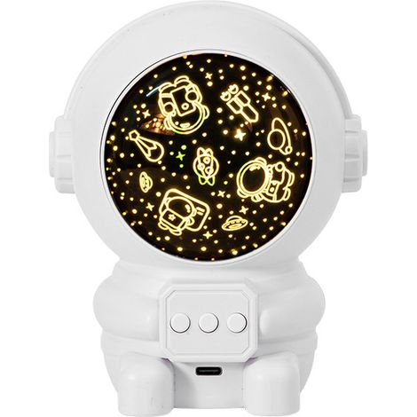 Musikstücke, 8 Projektionseffekte, 6 Lichter, 360°-drehung, Musikalischer Astronauten-sternenhimmel-projektor, Musikalisches Und Leuchtendes Nachtlicht Für Kinder, Baby-nachtlicht Mit