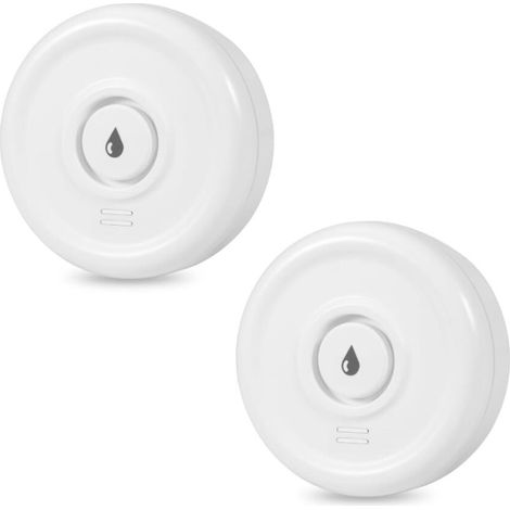 Kompakte Wassersensoren Zur Erkennung Von Überschwemmungen Mit 100 Db Alarm, Geeignet Für Küche Und Esszimmer.