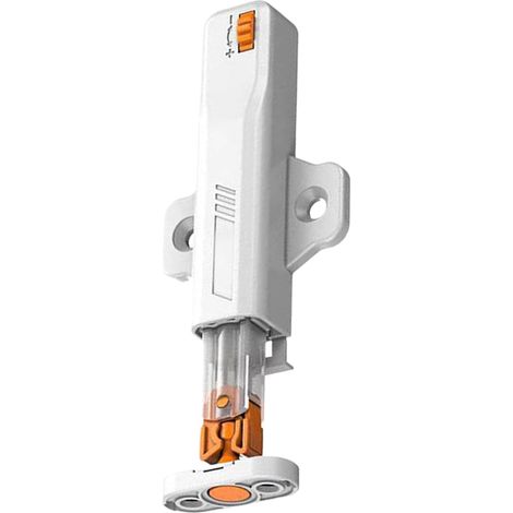 Set Mit 4 Touch-latches 11,2 X 3,2 Cm — Zum Öffnen Durch Drücken Für Grifflose Türen, Sichert Aufbewahrungsbehälter, Geeignet Für Die Montage Von Möbelbeschlägen.