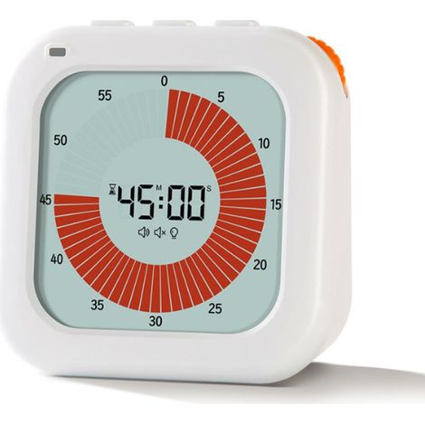 Küchentimer, Kindertimer, 60-minuten-countdown-timer Mit Visueller Anzeige Für Kinder, Geräuschloses Zeitmanagement-tool Für Küche, Klassenzimmer Und Besprechungen