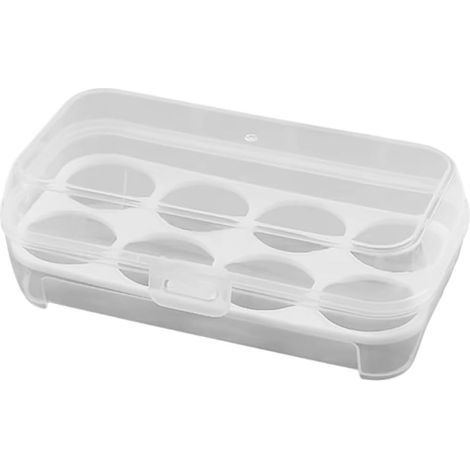 Eierbehälter Mit 8 Fächern, Eieraufbewahrungsbox, Tragbarer Eiertransportspender, Für Camping Und Picknicks