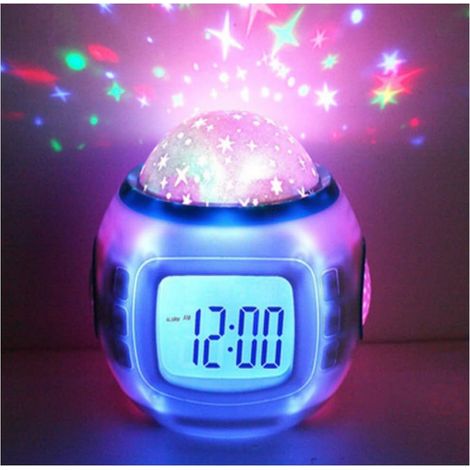 Musikalischer Led-wecker Mit Beleuchtung Für Jungen Und Mädchen Im Alter Von 3 Bis 10 Jahren, Weihnachts- Oder Geburtstagsgeschenk Für Kinder