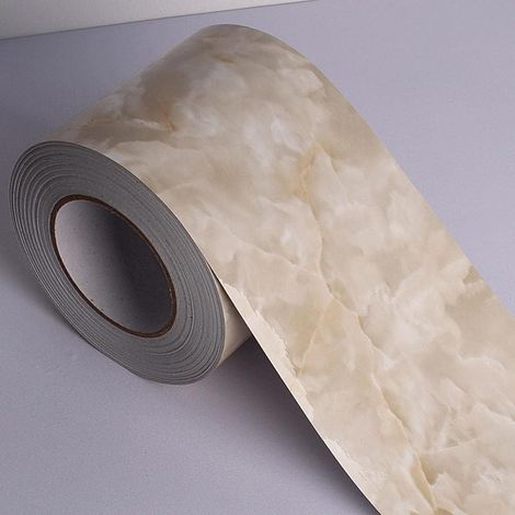Bordüre „weißer Drachenstein“, 20 X 500 Cm, Selbstklebende Wandleisten Aus Pvc