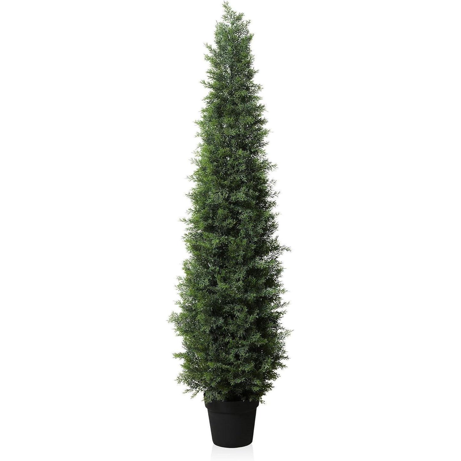 Kunstpflanze Zeder Konifere Topf Wohnzimmer Outdoor Uv 1 150 Cm