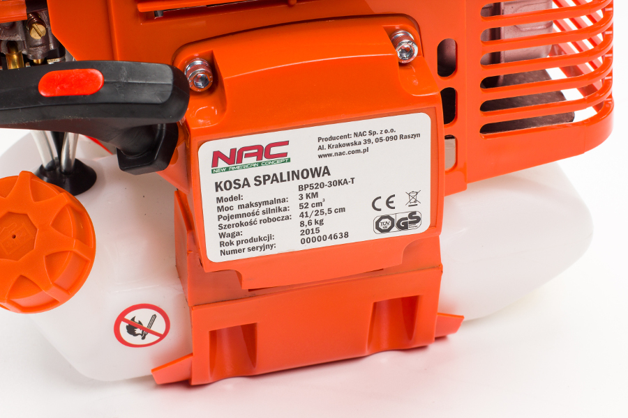 [gebraucht] Nac Kosa Spalinowa 52cc 2,7nm System Antywibracyjny