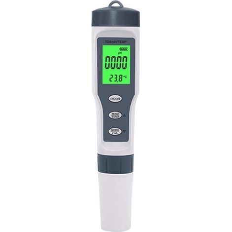 Digitales Ph-meter, 3-in-1-wasserqualitätstester Ph/tds/temperatur Mit Digitalem Lcd-monitor Ez 9901 Für Schwimmbäder, Trinkwasser, Aquarien