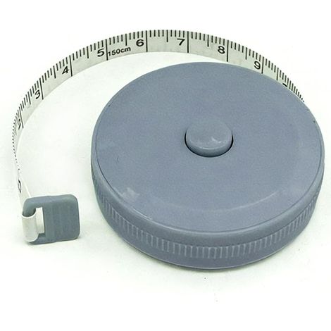 Einziehbares, Flexibles Maßband Für Körpermaße, 2 M, Doppelseitig, Für Stoff, Nähen, Gewichtsabnahme, Basteln (blau)