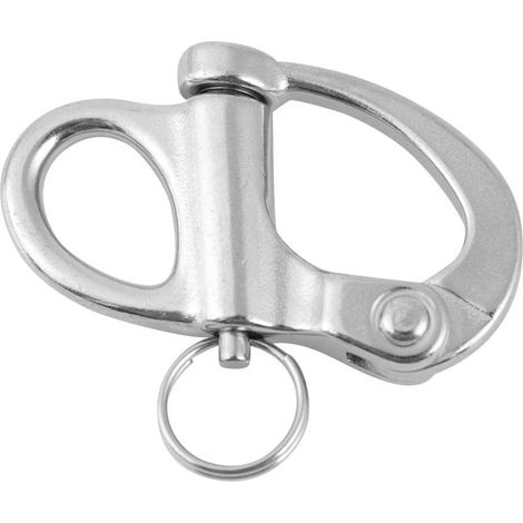 Drehbarer Karabinerhaken Mit Schnellgliedern Aus Edelstahl 316 – Ausrüstung Für Kajak, Kanu, Yacht, Boot