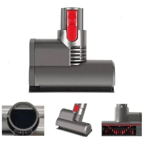 Mini-turbo-matratzenbürste Mit Motor, Kompatibel Mit Dyson V7, V8, V10, V11, Schnellwechselbürste Für Sofa, Autositz Und Sessel, Beseitigt Bakterien Und Allergene.
