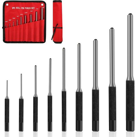 Set Mit 9 Stiftaustreibern Und Aufbewahrungsbeutel, Reparaturwerkzeug Für Uhren Und Schmuck