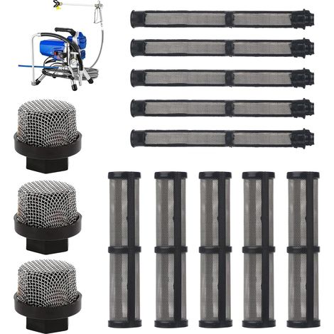 246385 287032 246384 Set Mit 3 Airless-sprühfiltern (3 + 5 + 5 Stück) Für 390/395/490/495/595 Sprühgeräte