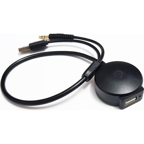 Bluetooth-adapter Kompatibel Mit Mini Cooper, Bmw, Apple Android-telefonen, Musikwiedergabe Über Aux 3,5-mm-kabel Und Drahtlose Verbindungen