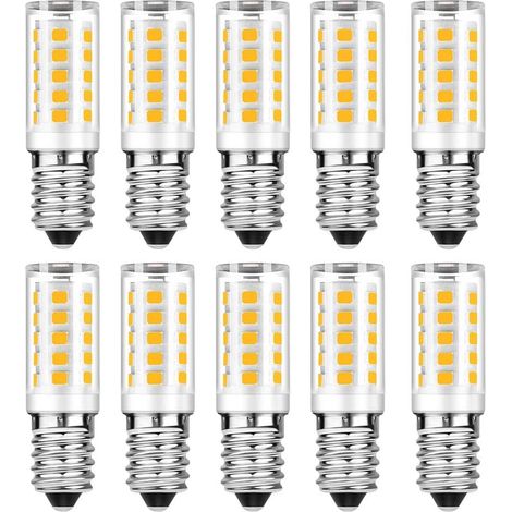 10er-pack E14-led-lampen, Kaltweiß 6000 K, 5 W, 500 Lm, Nicht Dimmbar