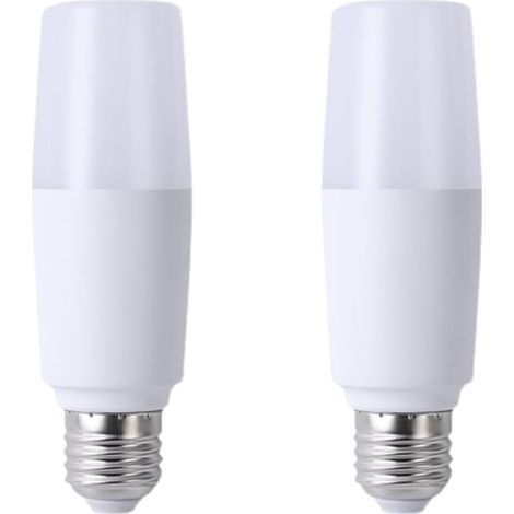 2er-pack Led-säulenlampen Aus Aluminium, E27-fassung, Superhelle 40-w-lampe, Hohe Energiesparleistung (entspricht 100 W), Warmweißes Licht (3200 K), Nicht Dimmbar, Flimmerfrei