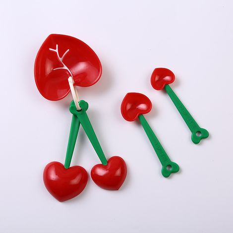 2-in-1 Messlöffel- Und Eiertrenner-set Mit 4 Messlöffeln Und 1 Eigelbtrenner, Bpa-frei Und Spülmaschinenfest