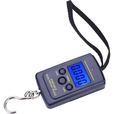 Kranwaage, Kranwaage, Elektronische Angelwaage, Digitale Elektronische Angelwaage, 40 Kg Tragbar, Taschenformat, Zum Aufhängen, Aus Kunststoff