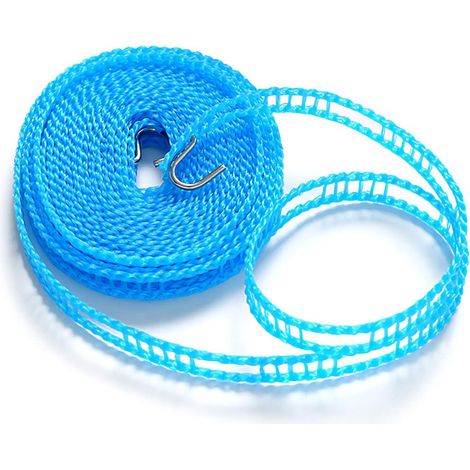 M Ausziehbare Wäscheleine Für Camping, Rutschfest, Tragbar, Aus Nylon, Winddicht, Einziehbar, Wäscheleine Für Draußen