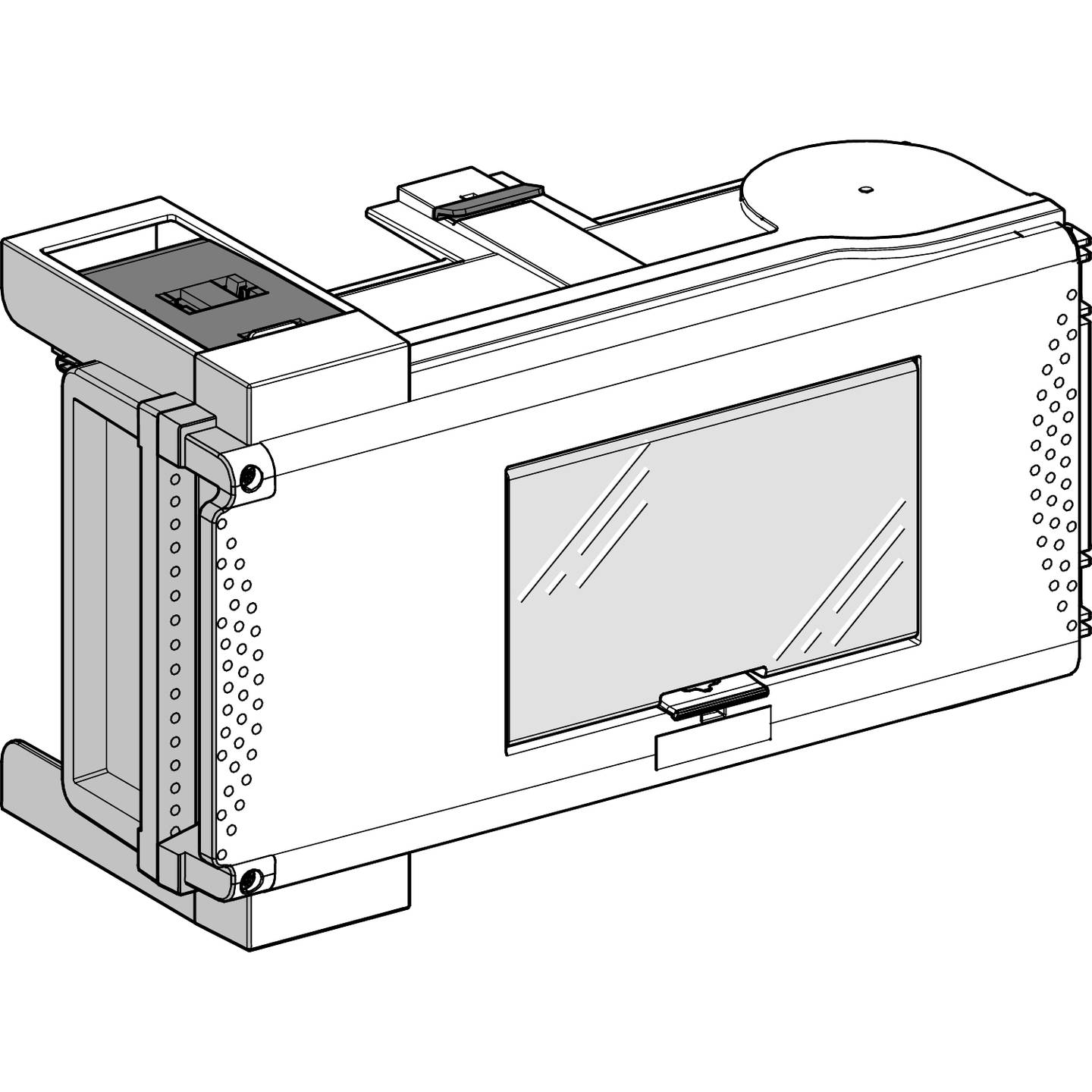 [gebraucht] B-ware Schneider Electric Abgangskasten Kleinverteiler 63a Ip55 8 Teilungseinheiten